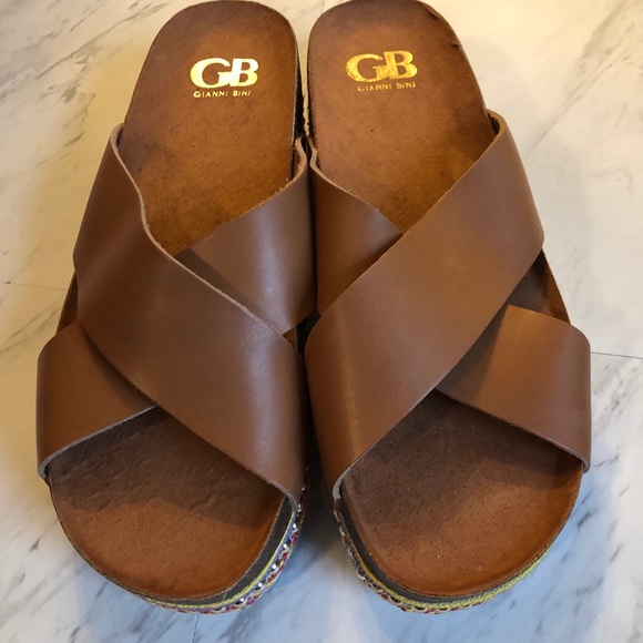 Gianni Bini Nailed It Platform sandal shoe 7 and 7.5 - Picture 2 of 7